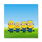 Minions | Mini Square Dental Motivational & Reward Cards (6.5cm x 6.5cm)