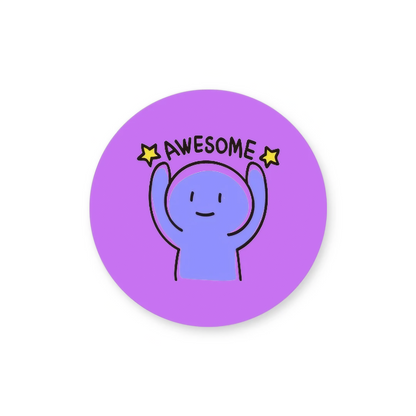 Awesome | Dental Stickers (Quantity 480)