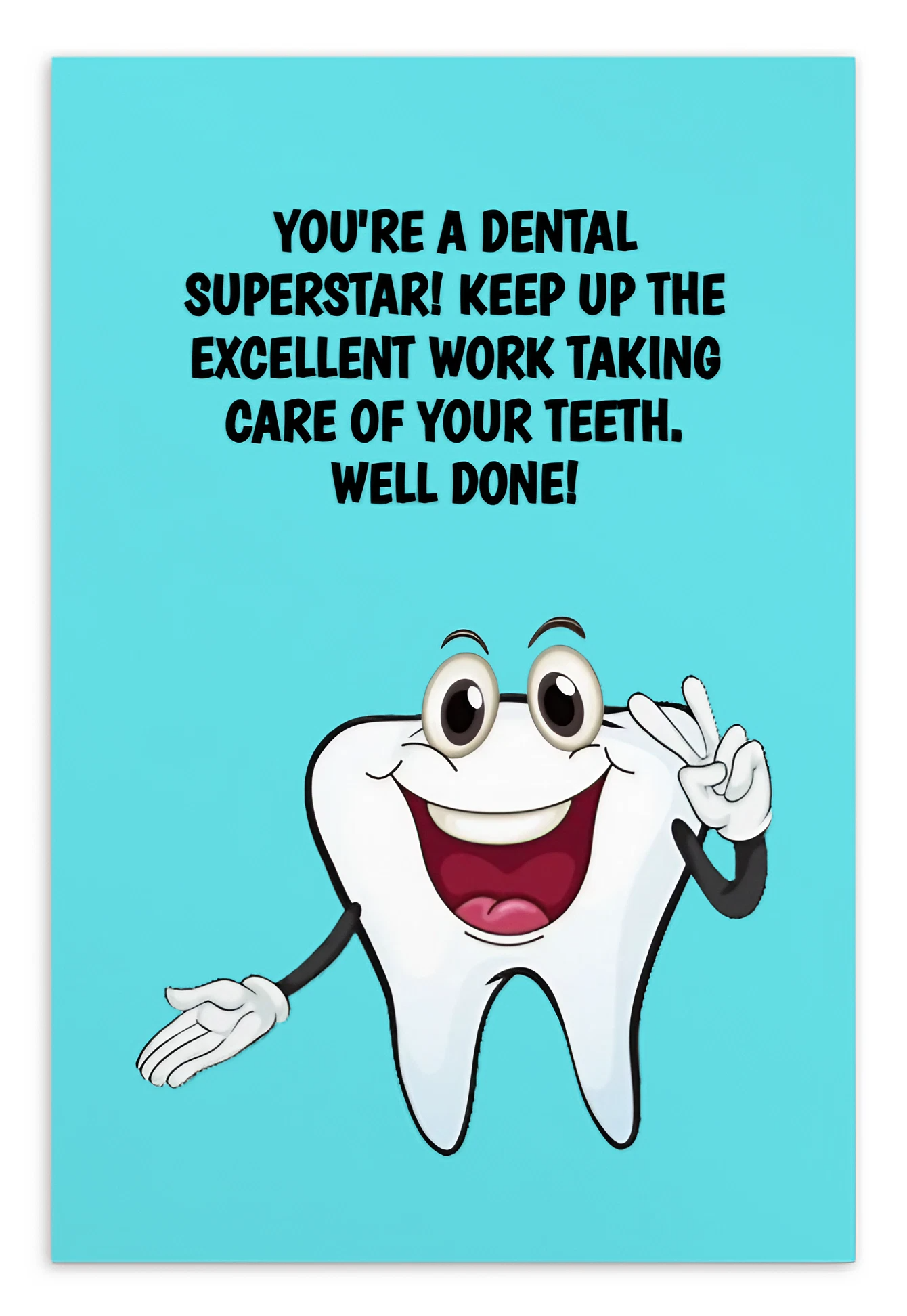 Dental Motivational & Reward Cards- You're A Dental Superstar!