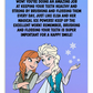 Frozen | Dental Motivational & Reward Cards- Wow! You're Doing An Amazing Job At keeping Your Teeth Healthy And Strong