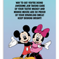 Mickey And Minnie Mouse | Dental Motivational & Reward Cards- Way To Go! You're Doing An Awesome Job Taking Care Of Your Teeth!