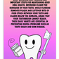 Oral Hygiene Cards- Daily Brushing And Flossing Are Important Steps For Maintaining Good Oral Health