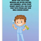 Oral Hygiene Cards- Brush Your Teeth Every Morning And Before Bedtime