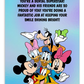 Mickey And Friends | Dental Motivational & Reward Cards- You're A Dental Superstar! Mickey And His Friends Are So Proud Of You!