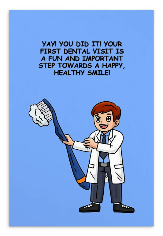 Oral Hygiene Cards- Yay! You Did It!