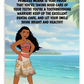 Princess Moana | Dental Motivational & Reward Cards- Princess Moana Is Very Proud That You're Taking Good Care Of Your Teeth!
