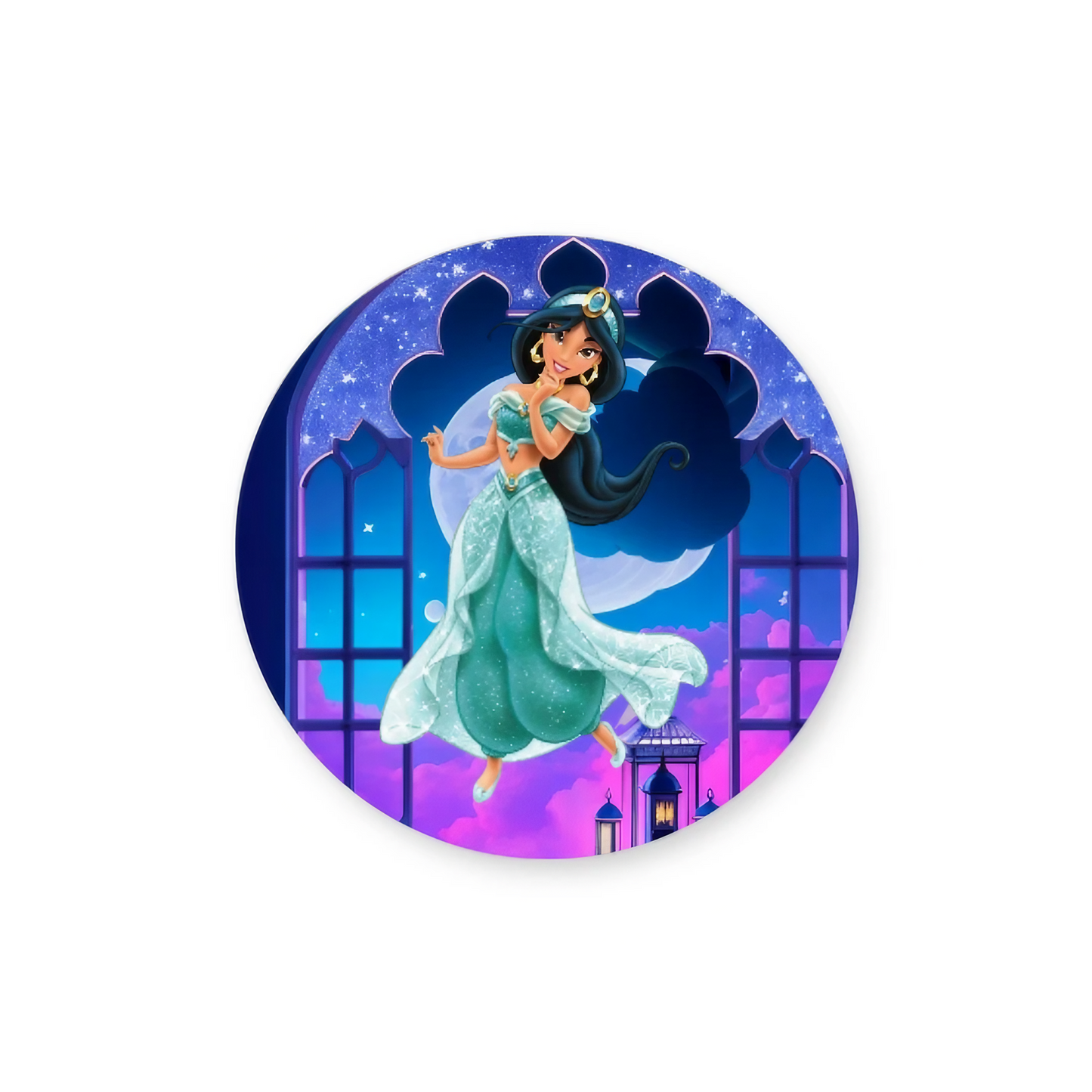 Princess Jasmine | Dental Stickers (Quantity 480)