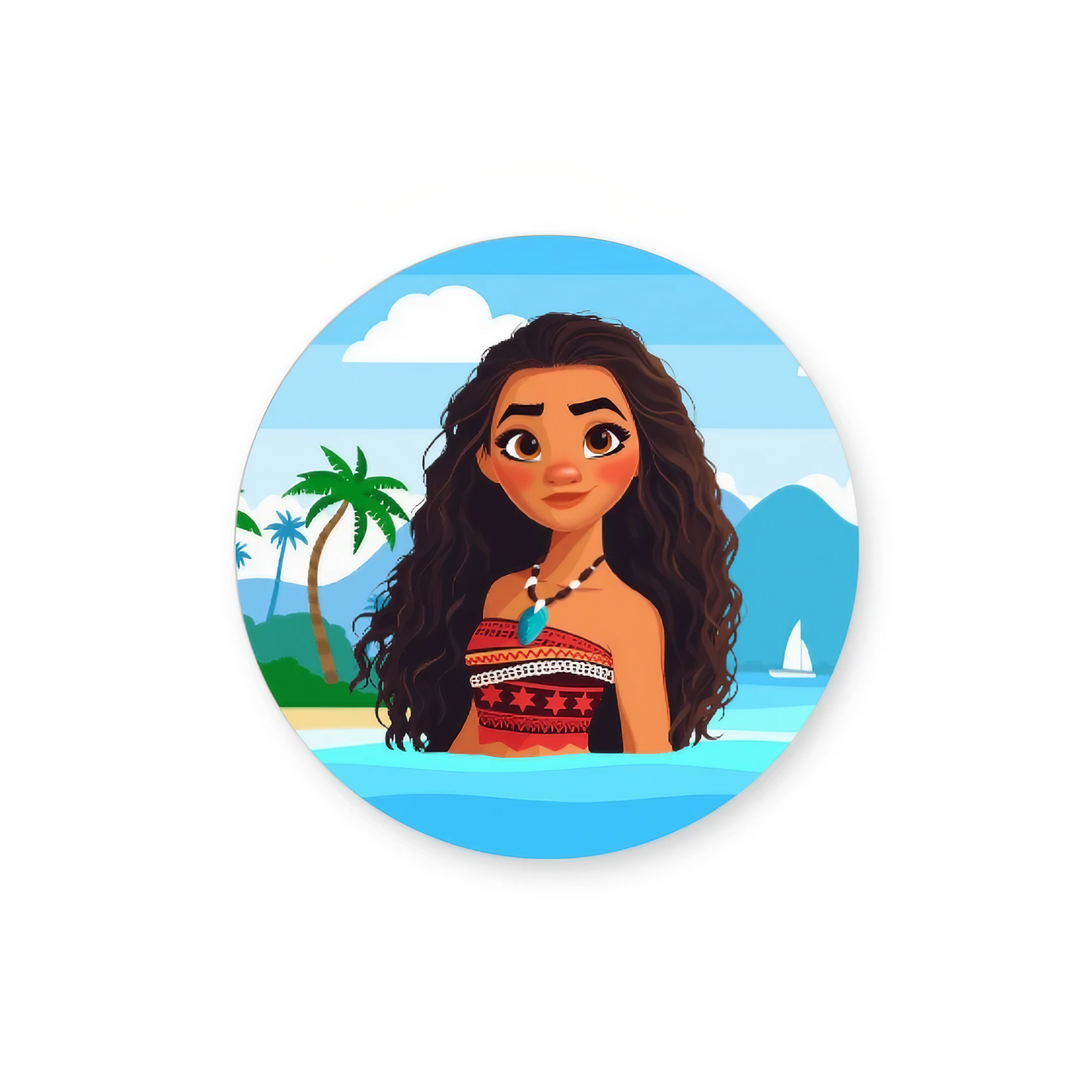 Princess Moana | Dental Stickers (Quantity 480)