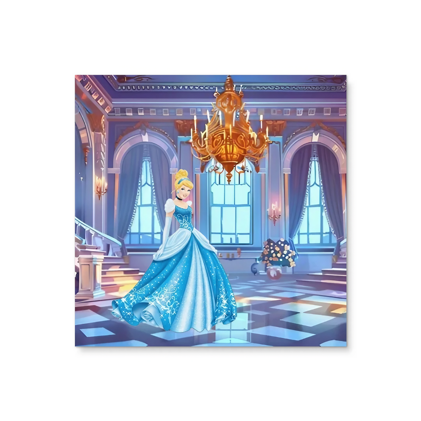 Cinderella | Mini Square Dental Motivational & Reward Cards (6.5cm x 6.5cm)