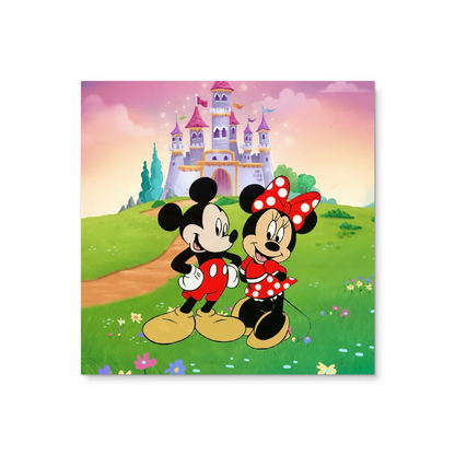 Minnie & Mickey Mouse | Mini Square Dental Motivational & Reward Cards (6.5cm x 6.5cm)