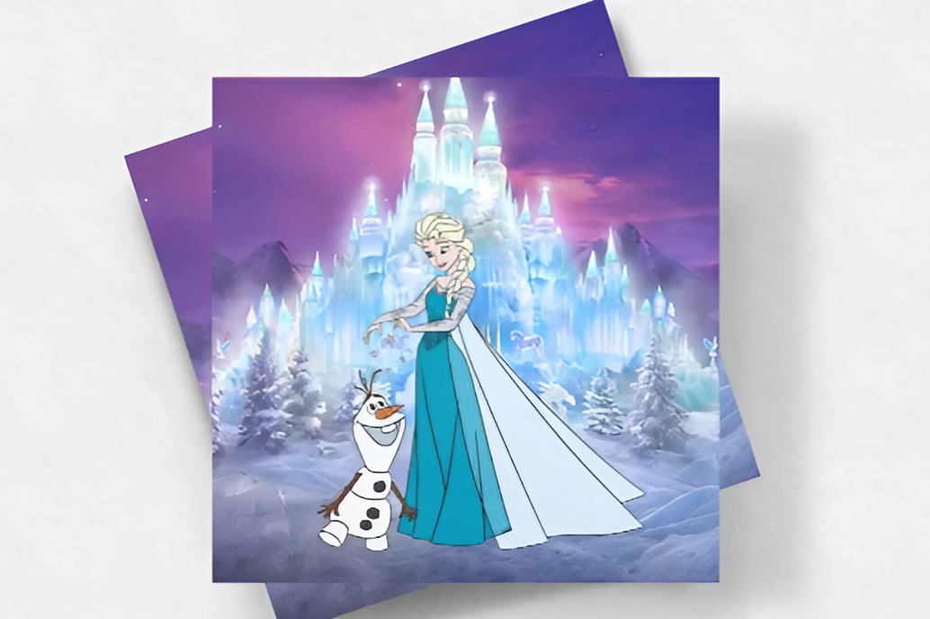 Frozen | Mini Square Dental Motivational & Reward Cards (6.5cm x 6.5cm)