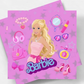 Barbie | Mini Square Dental Motivational & Reward Cards (6.5cm x 6.5cm)