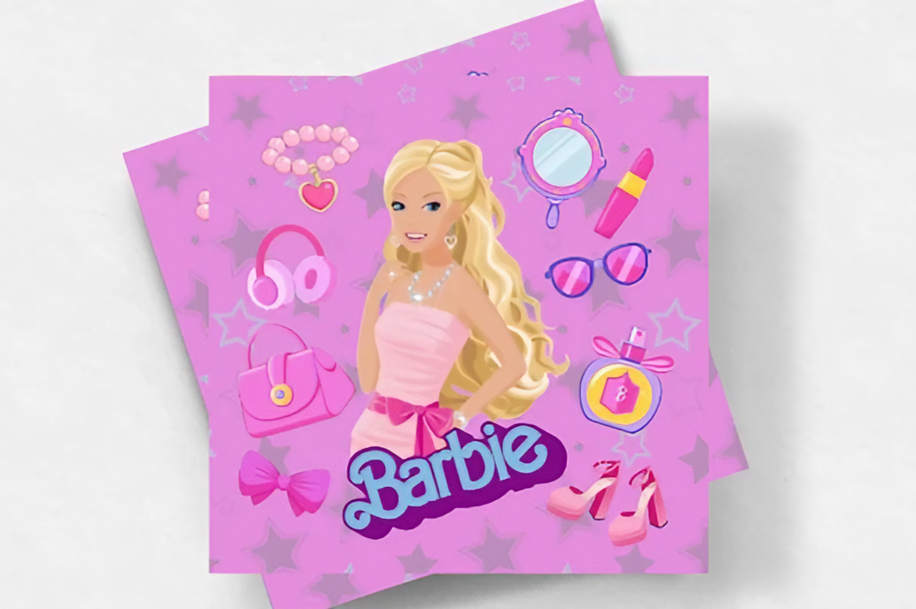 Barbie | Mini Square Dental Motivational & Reward Cards (6.5cm x 6.5cm)