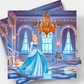 Cinderella | Mini Square Dental Motivational & Reward Cards (6.5cm x 6.5cm)