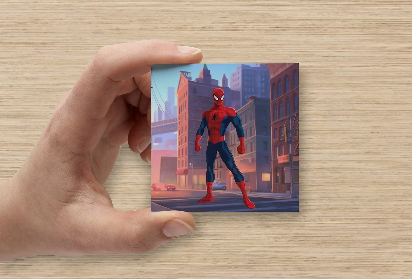 Spider-Man | Mini Square Dental Motivational & Reward Cards (6.5cm x 6.5cm)