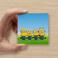 Minions | Mini Square Dental Motivational & Reward Cards (6.5cm x 6.5cm)