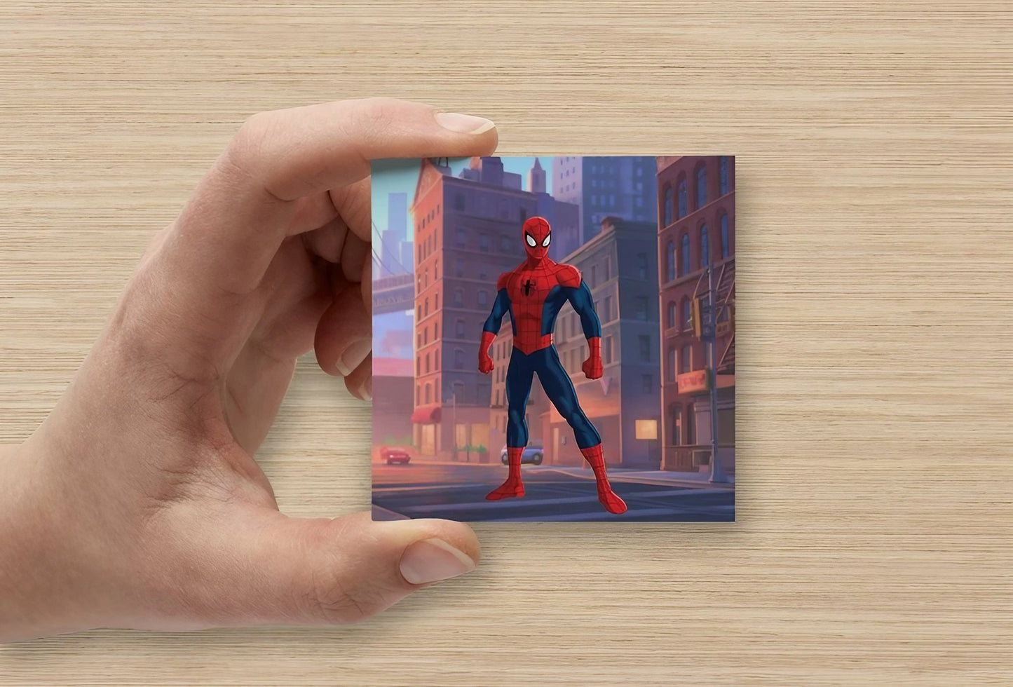 Spider-Man | Mini Square Dental Motivational & Reward Cards (6.5cm x 6.5cm)