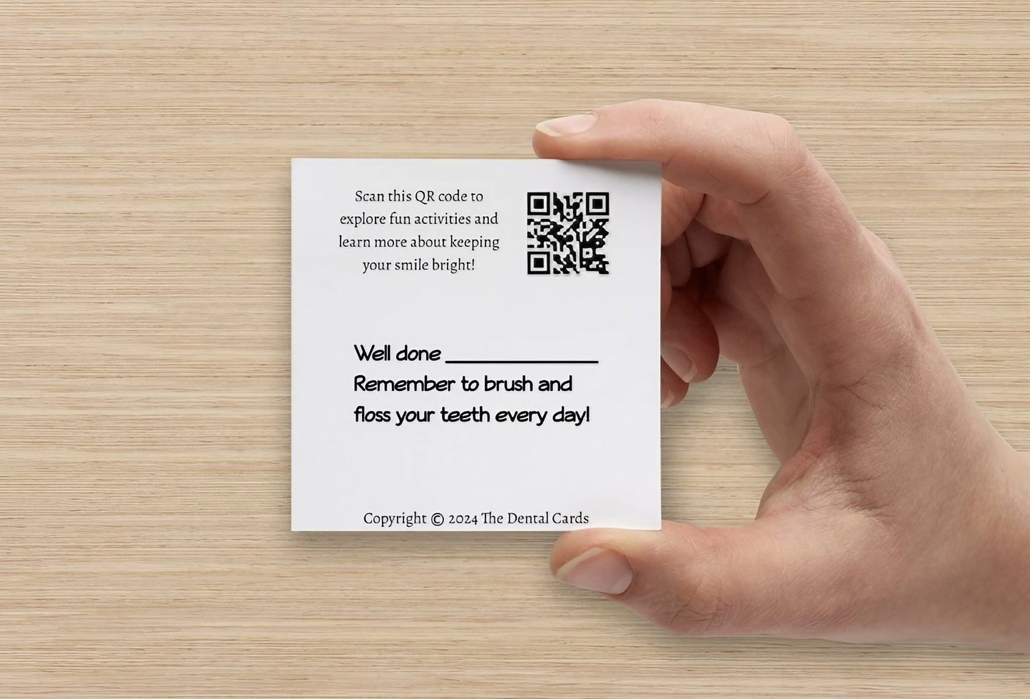 Yoda | Mini Square Dental Motivational & Reward Cards (6.5cm x 6.5cm)