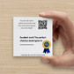 Unicorn | Mini Square Dental Award Cards (6.5cm x 6.5cm)