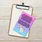 Oral Hygiene Cards- After You Eat Or Drink, The Sugars Feed The Bacteria In Your Mouth