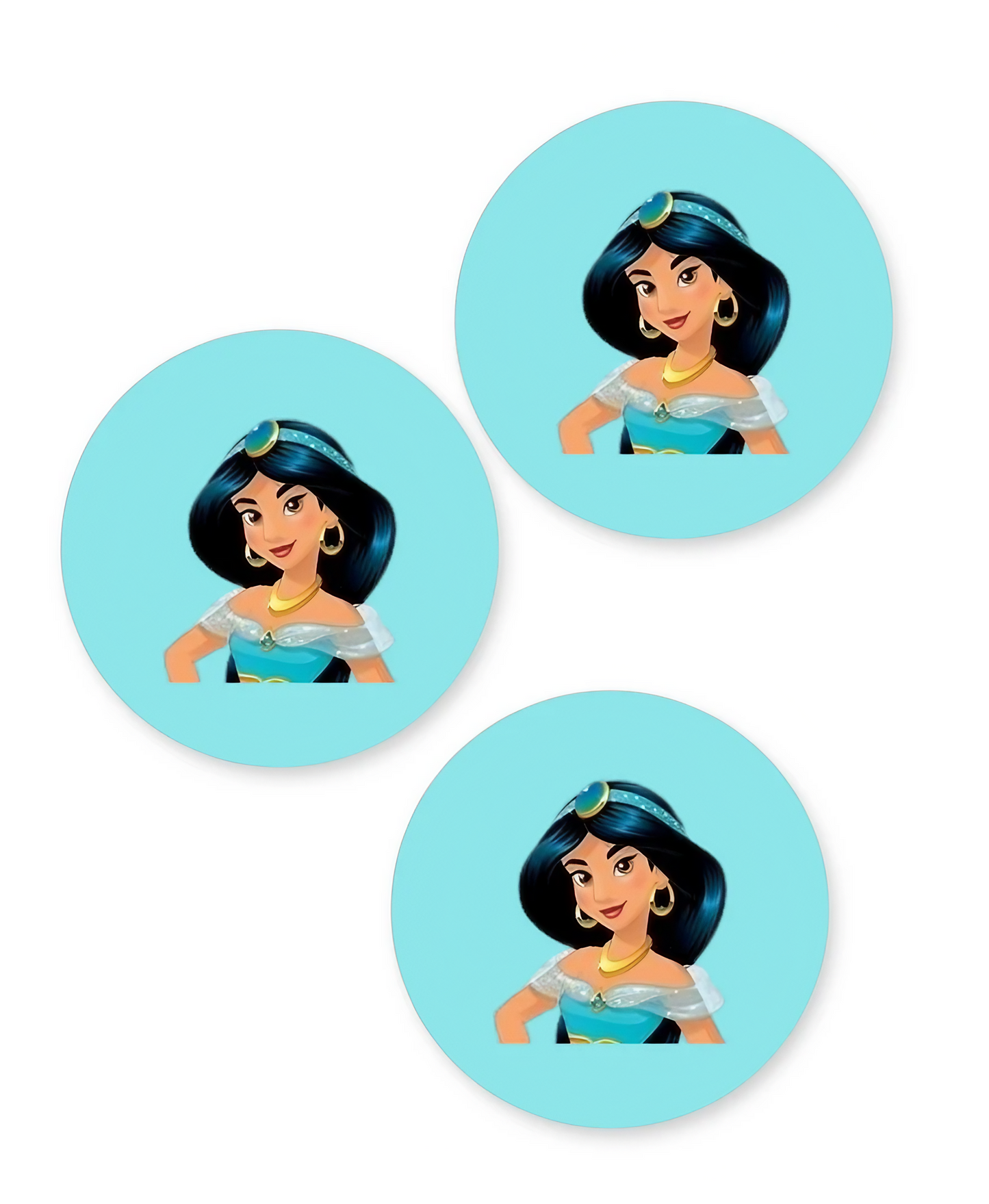 Princess Jasmine | Dental Stickers (Quantity 480)