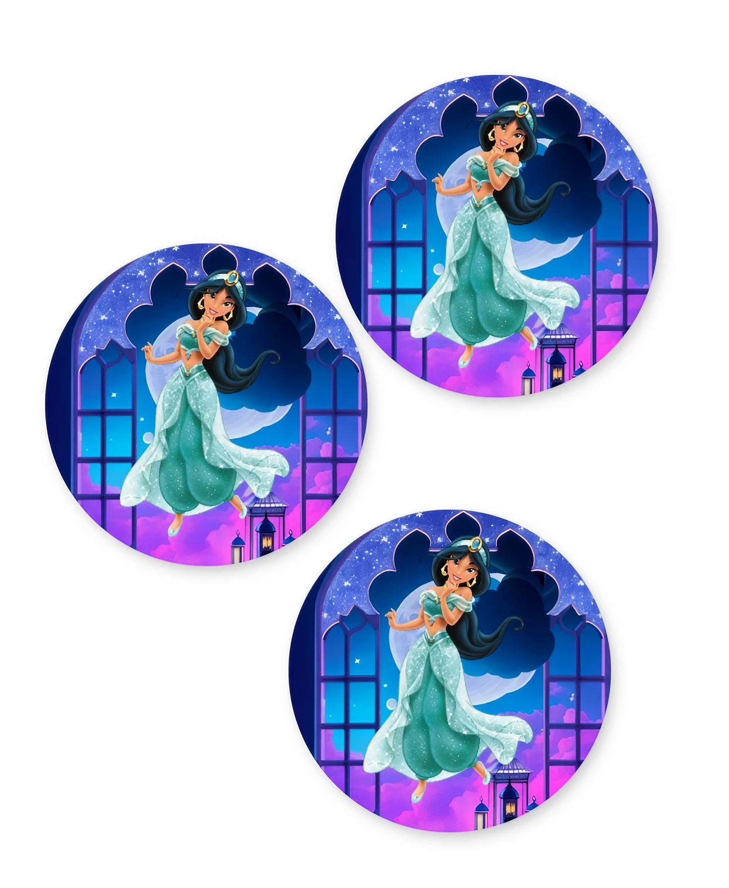 Princess Jasmine | Dental Stickers (Quantity 480)