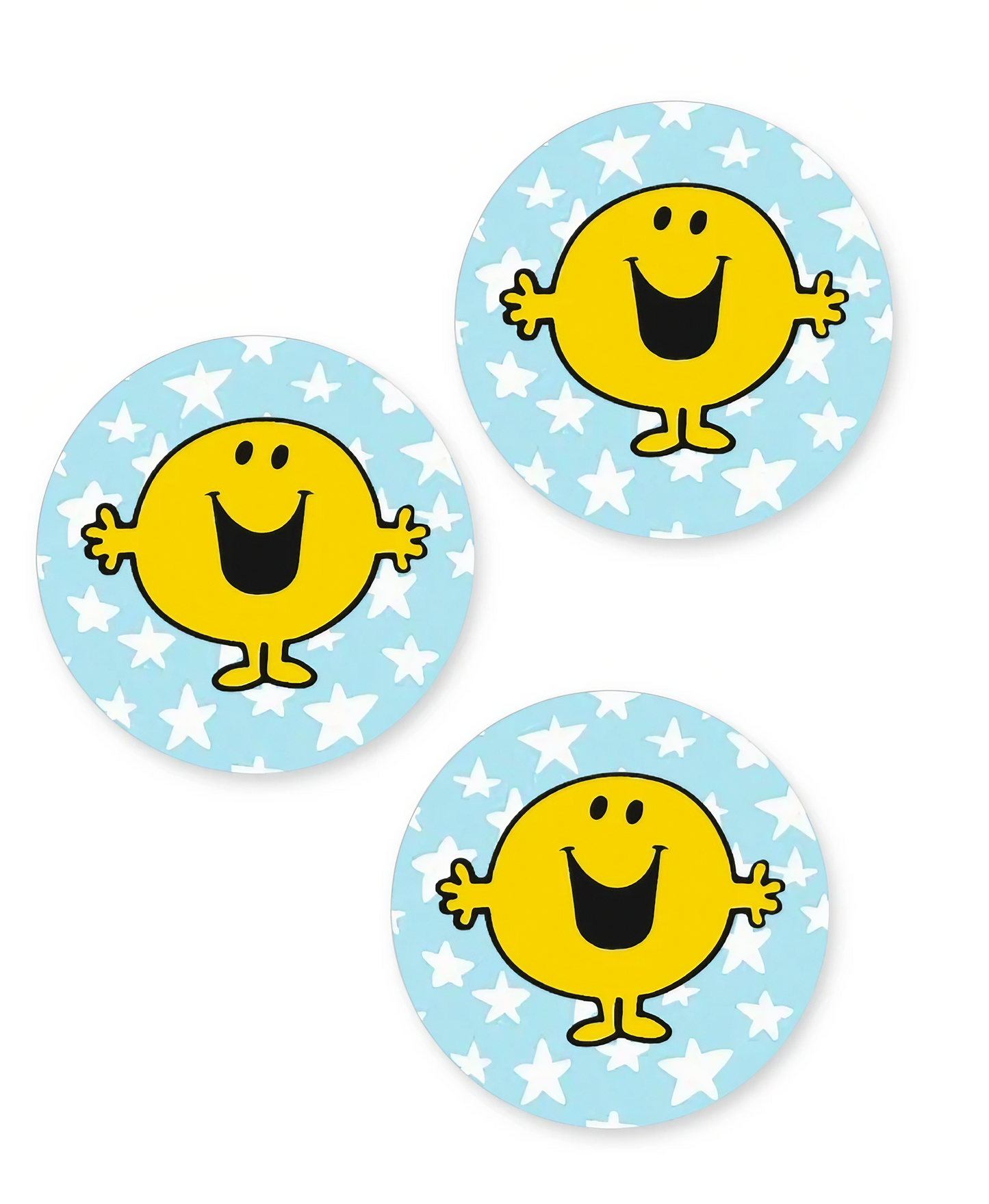 Mr Happy | Dental Stickers (Quantity 480)