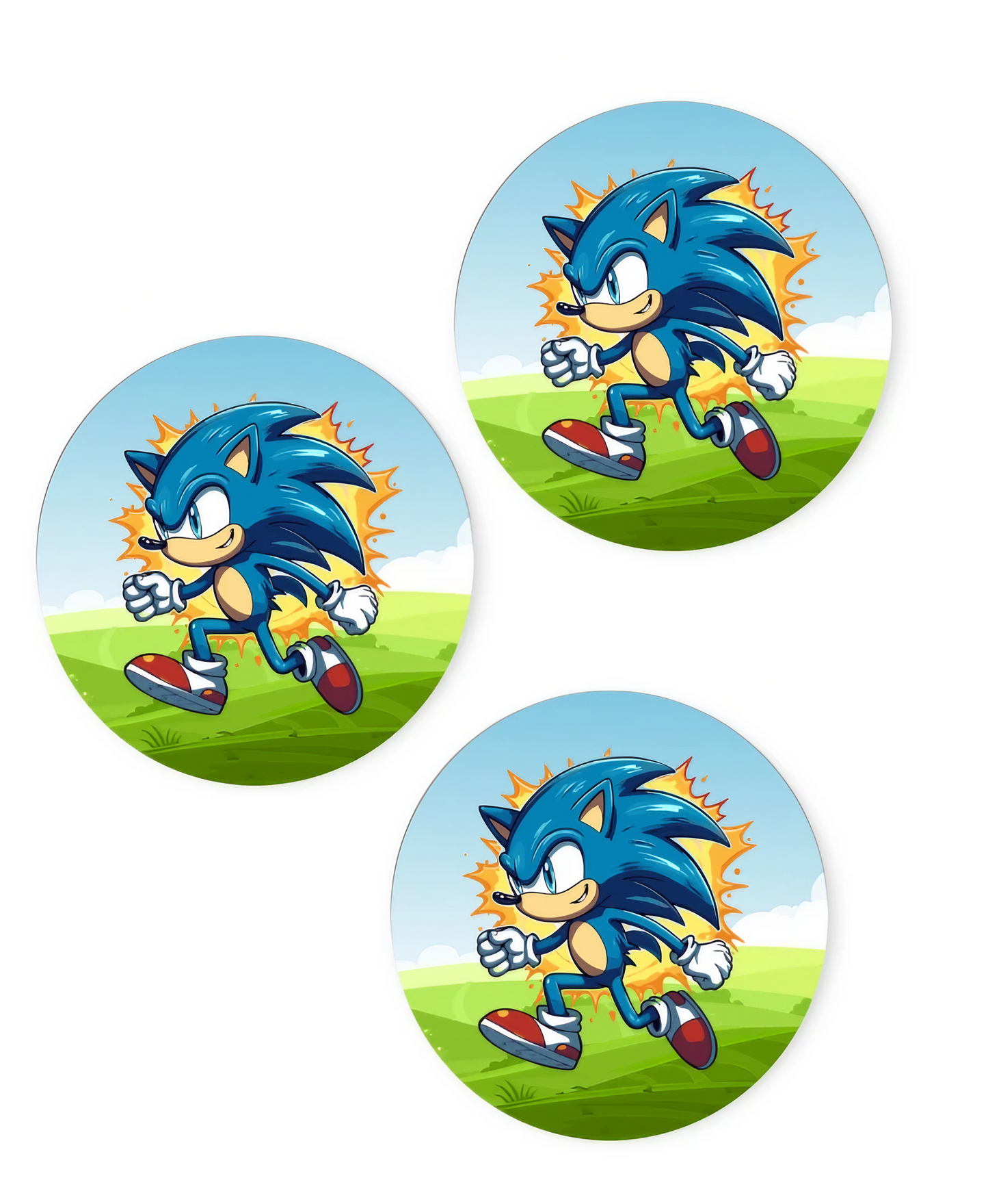 Sonic The Hedgehog | Dental Stickers (Quantity 480)