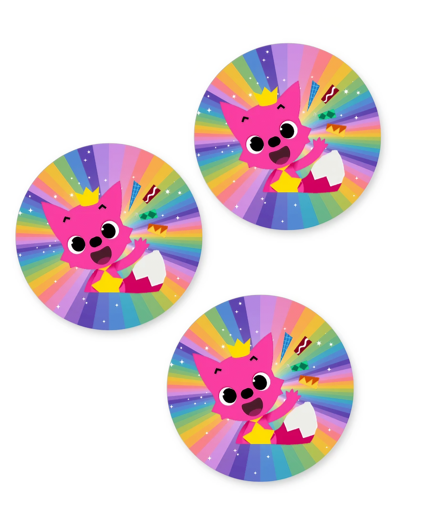 Pinkfong | Dental Stickers (Quantity 480)