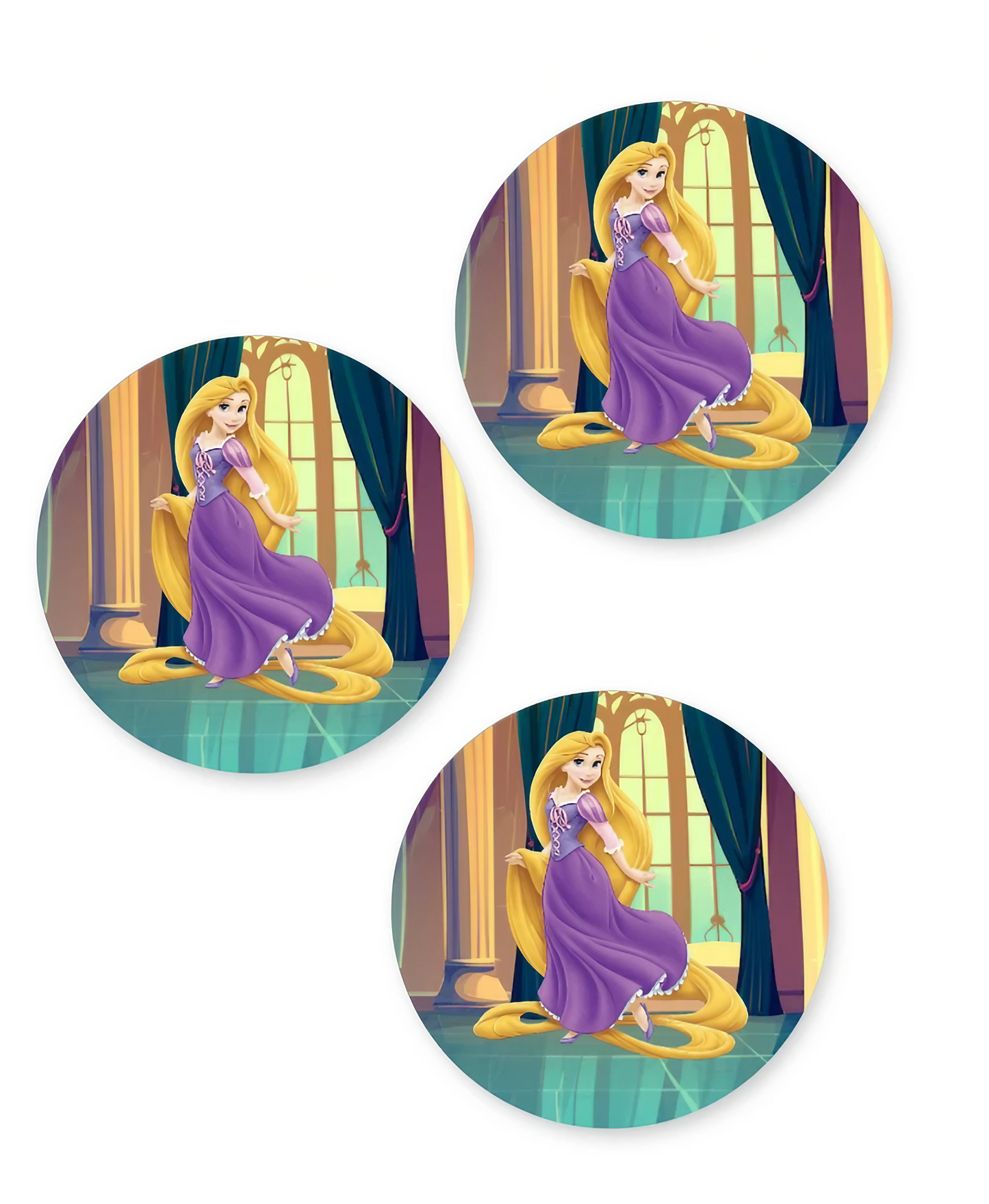 Princess Rapunzel | Dental Stickers (Quantity 480)