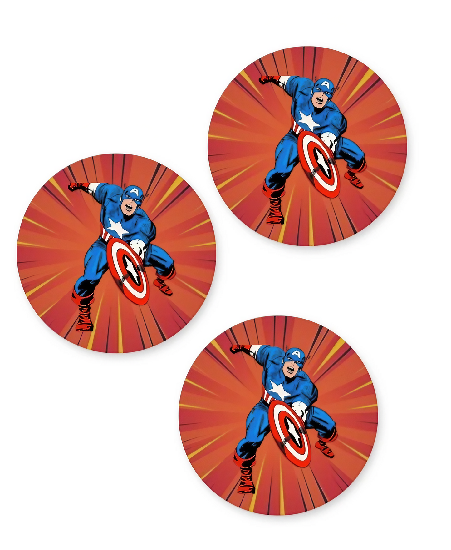 Captain America | Dental Stickers (Quantity 480)