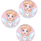 Fiona Fairymist | Dental Stickers (Quantity 480)