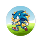 Sonic The Hedgehog | Dental Stickers (Quantity 480)