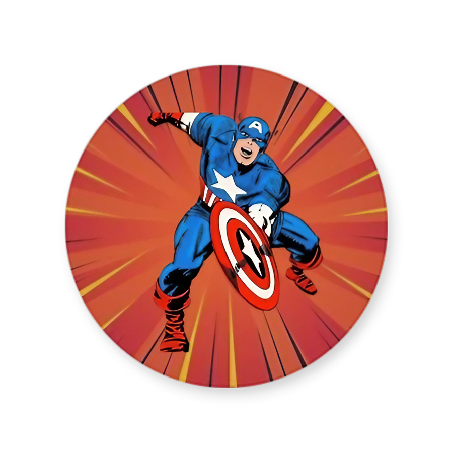 Captain America | Dental Stickers (Quantity 480)