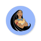 Pocahontas | Dental Stickers (Quantity 480)