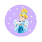 Cinderella | Dental Stickers (Quantity 480)