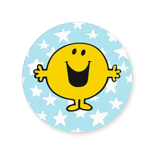 Mr Happy | Dental Stickers (Quantity 480)