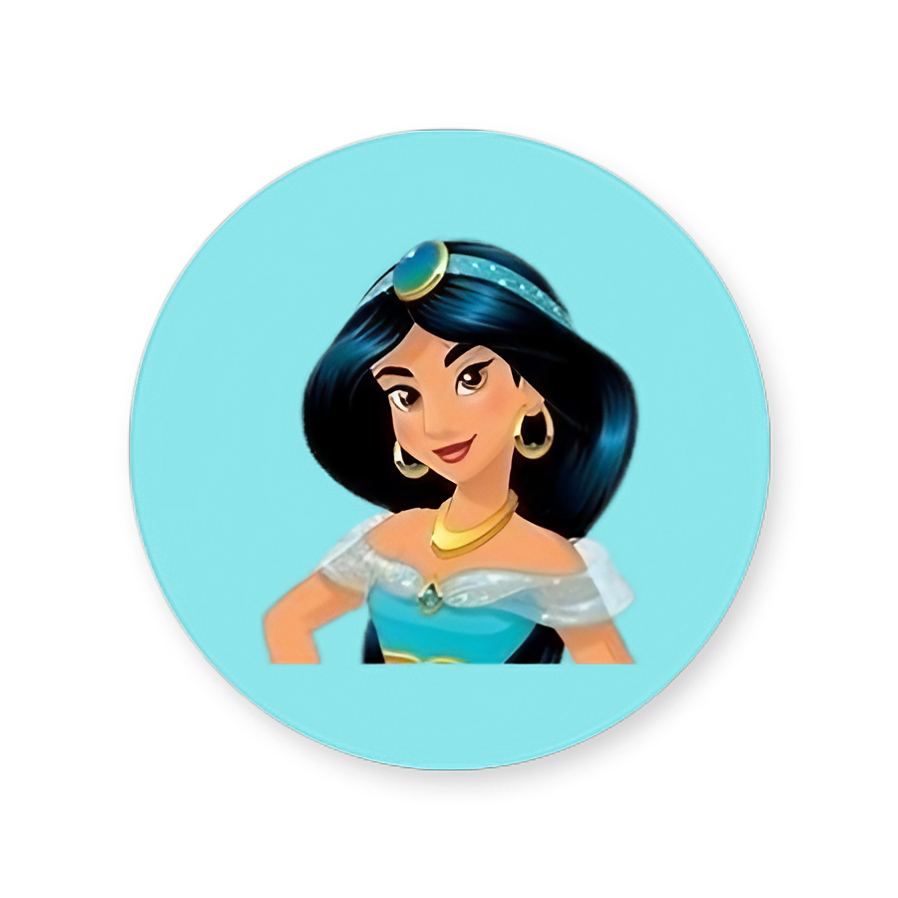 Princess Jasmine | Dental Stickers (Quantity 480)