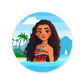 Princess Moana | Dental Stickers (Quantity 480)