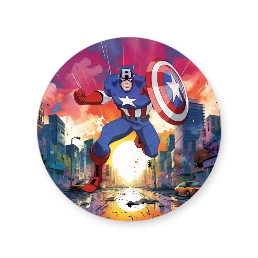 Captain America | Dental Stickers (Quantity 480)