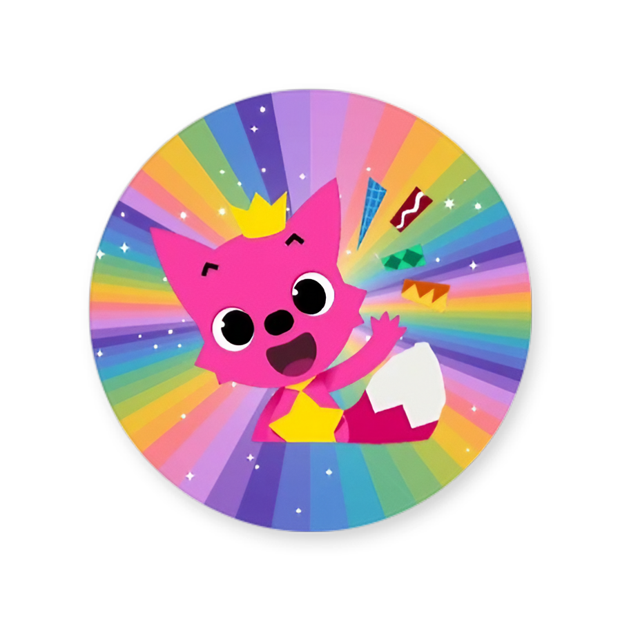 Pinkfong | Dental Stickers (Quantity 480)