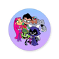 Teen Titans | Dental Stickers (Quantity 480)