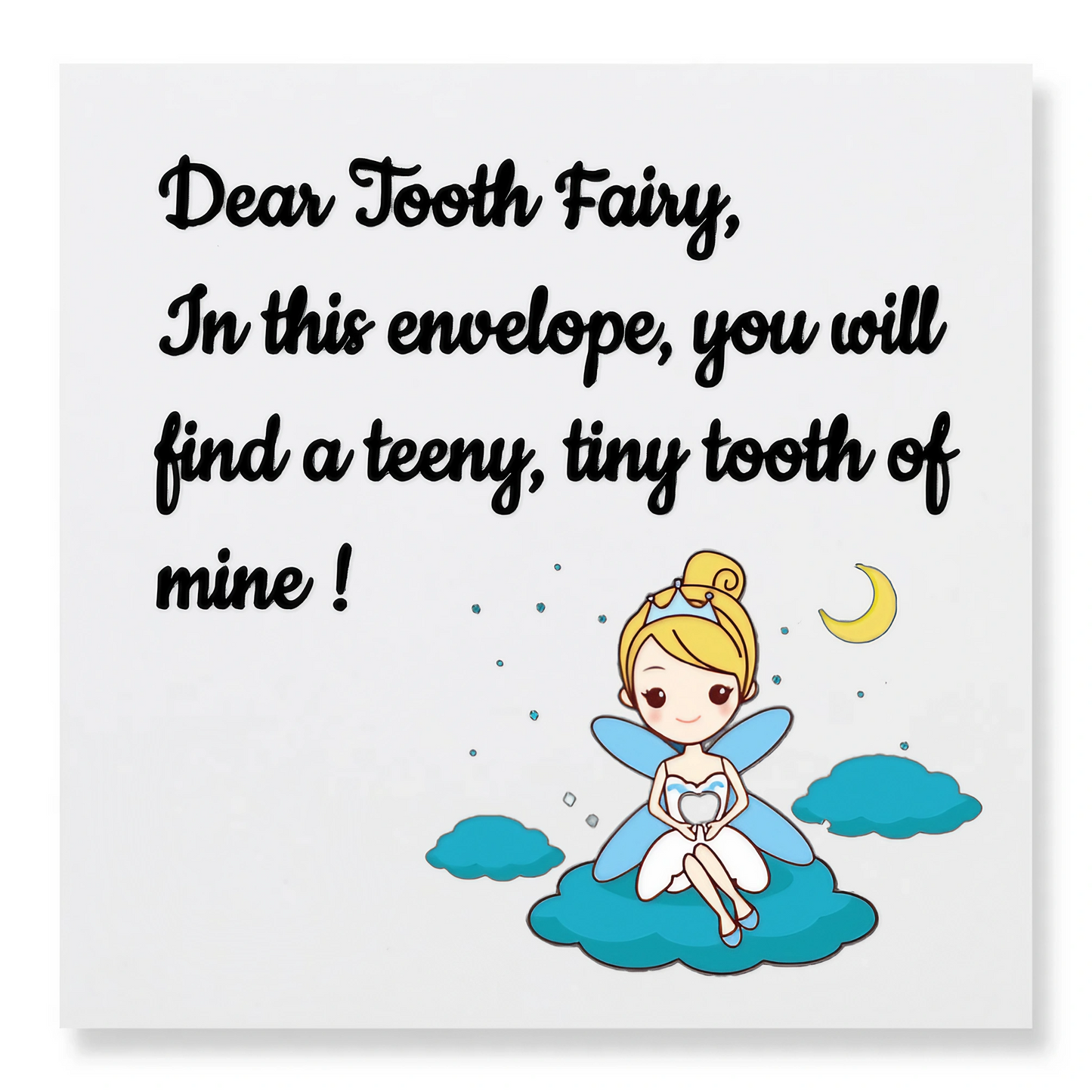 Tooth Fairy Envelopes - Belle Snowflake