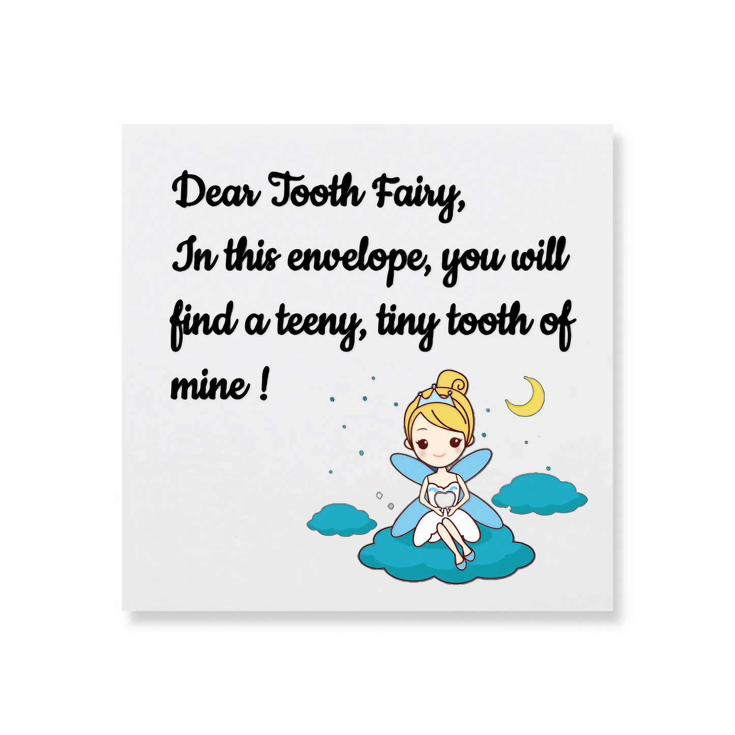 Tooth Fairy Envelopes - Belle Snowflake