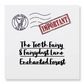 Tooth Fairy Envelopes - Important Tooth Fairy Post