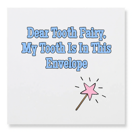 Tooth Fairy Envelopes - Dear Tooth Fairy, My Tooth Is In This Envelope