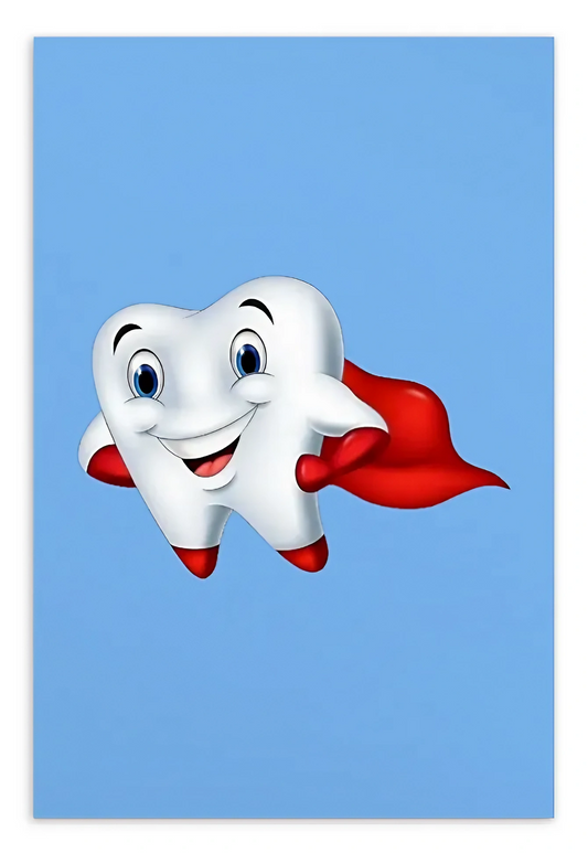 Dental Motivational & Reward Cards- Superhero Tooth
