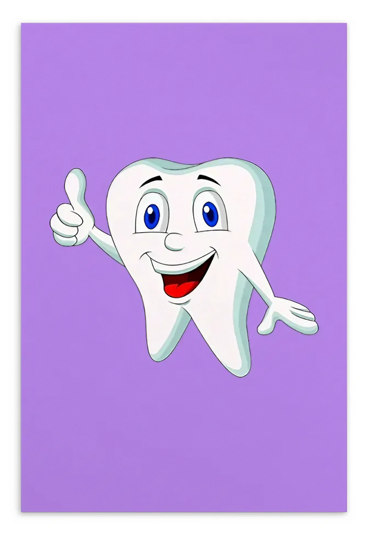 Dental Motivational & Reward Cards- Tooth With Thumbs Up