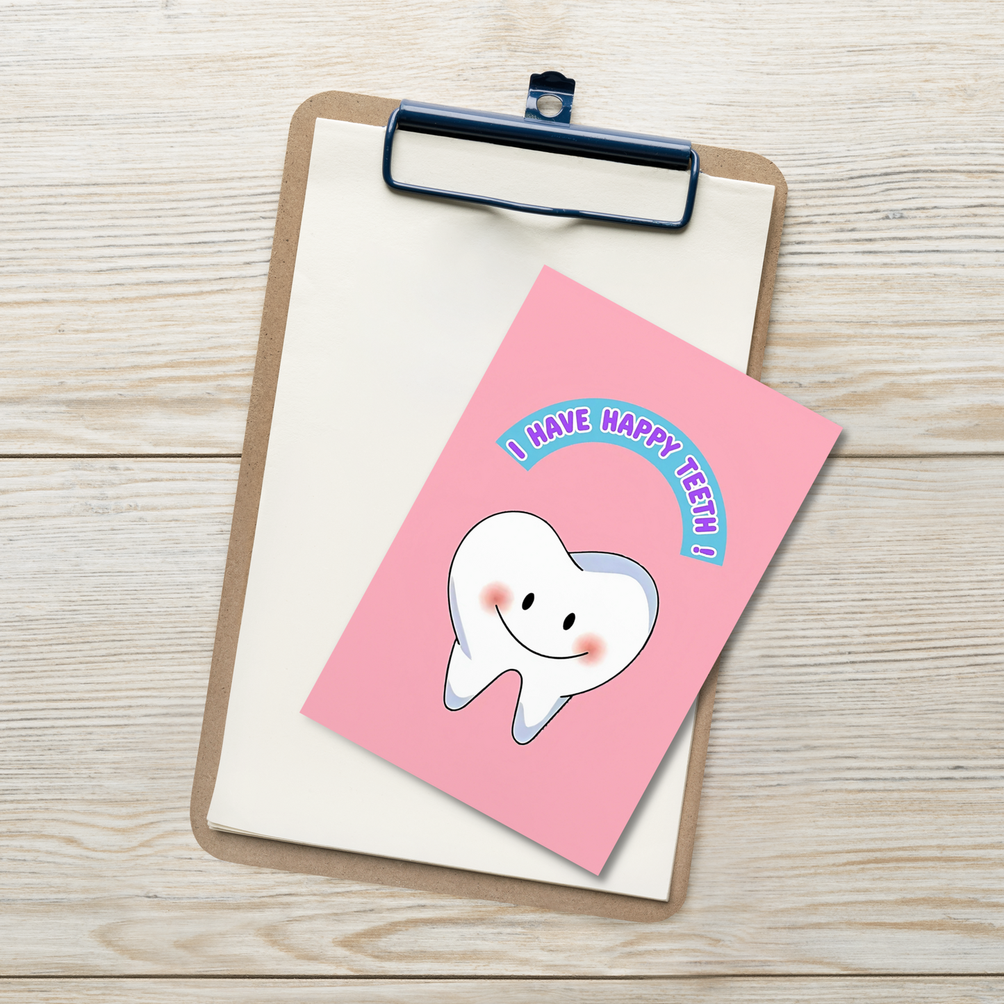 Dental Motivational & Reward Cards- I Have Happy Teeth!