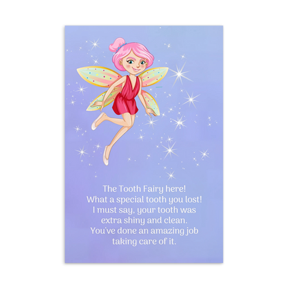 Tooth Fairy Thank You Cards-  The Tooth Fairy Here!
